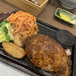 Wanpaku Western Nishiote - 肉汁ブシャー！なハンバーグでした。