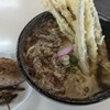 吉祥庵 - 料理写真:かしわおにぎり＆ごぼう天＋肉うどん