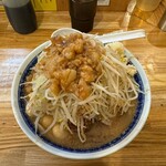 自家製麺223 - 小ラーメン¥850-うずら¥100-