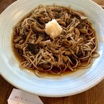 Soba to Salmon to Yuuan - きのこおろし蕎麦