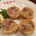 Canton Hanten - 廣東飯店(エビとカニ入り巻揚げ)