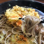 大衆食堂 半田屋 - かき揚げ蕎麦