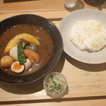 UOYUKI SOUP CURRY & - 野菜スープカレー（ご飯大）