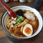 光正らーめん - 料理写真:煮干そば（半味玉入）