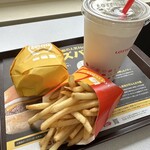 ロッテリア - 絶品チーズバーガーセット