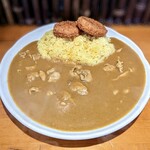 りこ坊 - 料理写真:ポークカレー   コロッケトッピング