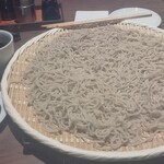 牛たん酒場 たん之助 - 名物　〆蕎麦大盛（3人前450g）