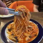 Chiina Tei Kamayaki Pizza & Nama Pasta & Taishu Itaria Ryori no Dining bar Kishiwada Waizumi - イタリアンパスタ（トマトソース）