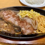 Steak Miya Takasaki Higashi Ten - サーロイン150g ¥1,990円。見た目も、若干、コレじゃない感ありましたが、若干、パサパサでした。笑笑