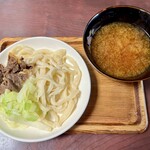 たかちゃんうどん - 肉つけうどん