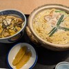 Michi no Eki Kawauso no Sato Susaki - 鍋焼きラーメンミニうつぼ丼セット