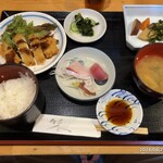 寿司 和食 みらく - 料理写真:おまかせ チキンカツ定食¥800-(2024/08/27)