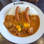 CoCo壱番屋 - バターチキン・やさい＋ウインナーハーフ