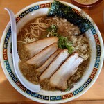 博多長浜らーめん 福ちゃん - 料理写真:2024年8月　朝ラーメン＋チャーシュー＋　500＋300円