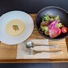 Cafe TEF - 料理写真:スペシャルランチのステーキと
黒あわび（後から見たら黒あわび茸だった 笑）
の文字に惹かれて

●スペシャルランチ　1,900円

を注文してみた