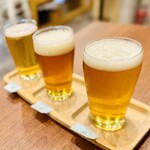 酒の中村園 - 飲み比べ