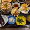 Yume An Sagamino Ten - 江戸前風深川御飯とあじフライと唐揚げ御膳1429円