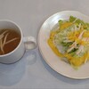 グリーンサイド - 料理写真:日替わりランチ サラダとスープ