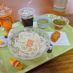 田村神社 日曜市うどん - 料理写真:本日の夜勤明けうどん