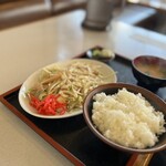 富士アイス - 料理写真:野菜炒め定食