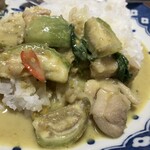 Thai Restaurant Pakuchi - グリーンカレー接写！