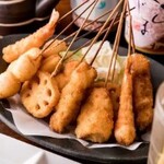 Assorted Kushikatsu