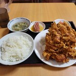 Unryu - 若鶏唐揚げ定食