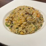 Ginza Aster Kusa Nihonbashi - 自家製チャーシューと海老の香港風炒飯