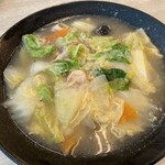 Gyoza no Osho Chikushino Ten - 五目そばは塩スープ