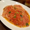 カルボニエラ デル トロ - 選べるパスタランチ（スープ・パン付き） ¥1300
ネギとニンニクのアラビアータ