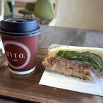 ViTO - ◆THE　BLT（590円）＋アイスコーヒー（150円：ランチ時のセット価格）＝740円（税込：カード可）