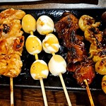 Ibaraki Kushi ya Maru Kyuu - 串焼き盛合わせ