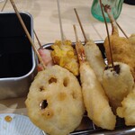 Kushikatsu to Osake Dengana Ikebukuro Higashiguchi Ten - 