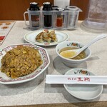 餃子の王将 - キムチ炒飯＆餃子ジャストサイズ