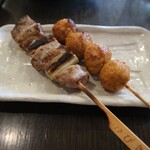 Yakitori Hibiki An Takasaka Eki Nishiguchi Ten - 豚バラとつくね