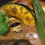 Soup Curry Lavi Ooyachiten - かぼちゃ　オクラ