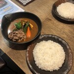 Soup Curry Lavi Ooyachiten - ラムto野菜カレー　1,480円　辛さ6番