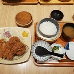 とんかつ和幸 - ひれロース盛合せ御飯