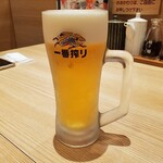 とんかつ和幸 - キリン一番搾り 生ビール