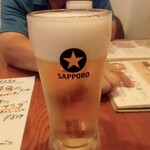 Italian & Niku Bar Kita no Kuni Bar Akabane Ten - 生ビール