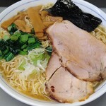 中華そば 七面 - ラーメン 800円 大盛 200円 半ライス 100円