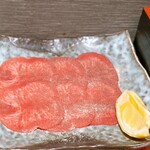 Oumigyu Oroshi Donya Yakiniku Geki Amagasaki Honten - 並塩タン  990円