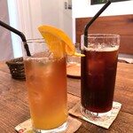 カフェ ヴィアン イスィ ! - セットの選べるドリンク。