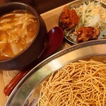 Shiawase na no Las Vegas - 揚・あんかけ焼きそば(950→850円) 写真との地味な違い。。。