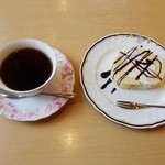 カフェレストアリス - ケーキセット650円