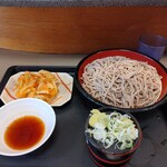 Nadai Fuji Soba Gotanda Ten - 特もり、かき揚げ