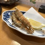 Chidori Zushi - 猛者エビ唐揚げ