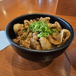 麺屋 日々 - ミニ豚すた丼(300円)です。