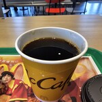 McDonald's Shinkotoni Ten - ホットコーヒーM(クーポン150円)です。