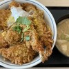 かつや - 料理写真:秋の海鮮フライ丼+とん汁（小）